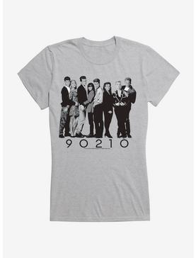 Beverly Hills 90210 Black and White Cast Girls T-Shirt, HEATHER, hi-res