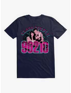 Beverly Hills 90210 Class Couple Dylan and Brenda T-Shirt, NAVY, hi-res