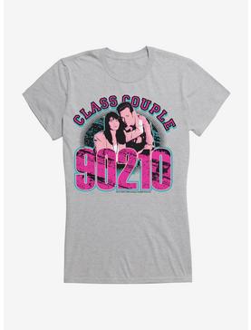 Beverly Hills 90210 Class Couple Dylan and Brenda Girls T-Shirt, HEATHER, hi-res