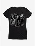 Beverly Hills 90210 Black and White Cast Girls T-Shirt, BLACK, hi-res