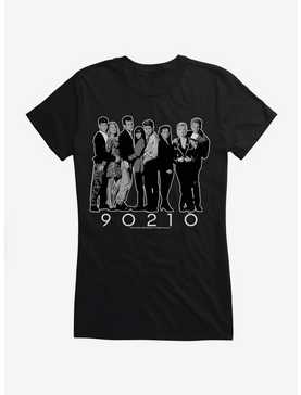 Beverly Hills 90210 Black and White Cast Girls T-Shirt, , hi-res