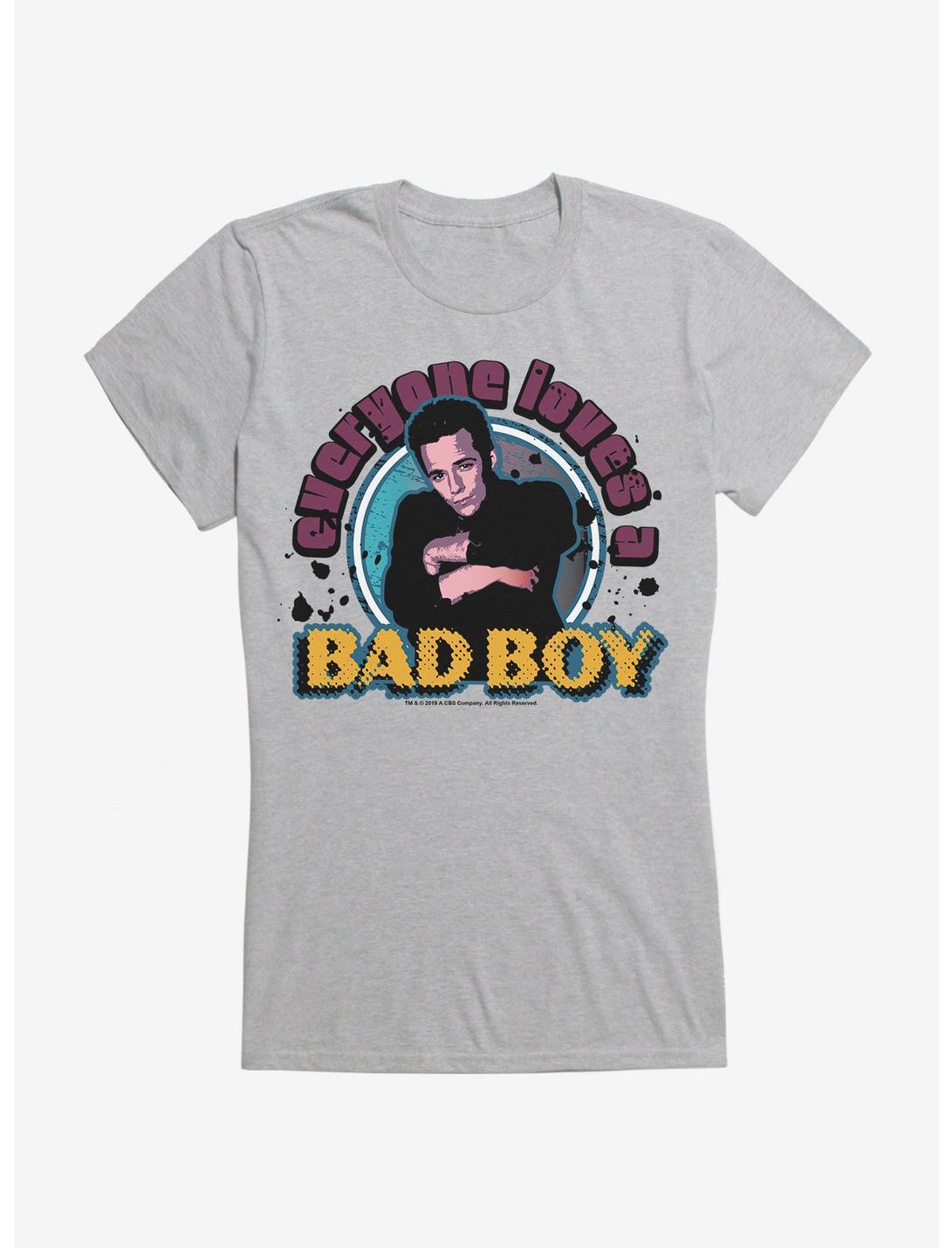 Beverly Hills 90210 Everyone Loves a Bad Boy Dylan Girls T-Shirt, HEATHER, hi-res