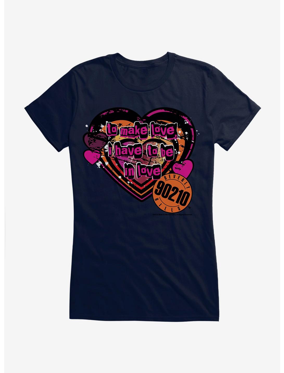 Beverly Hills 90210 To Make Love I have To Be In Love Girls T-Shirt, , hi-res
