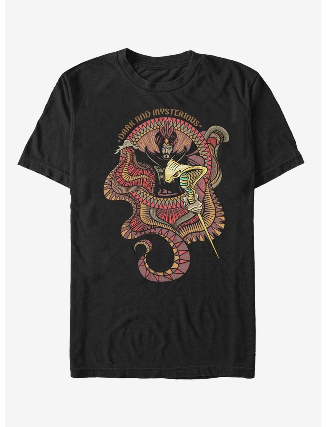 Disney Aladdin 2019 Jafar Circular T-Shirt, BLACK, hi-res