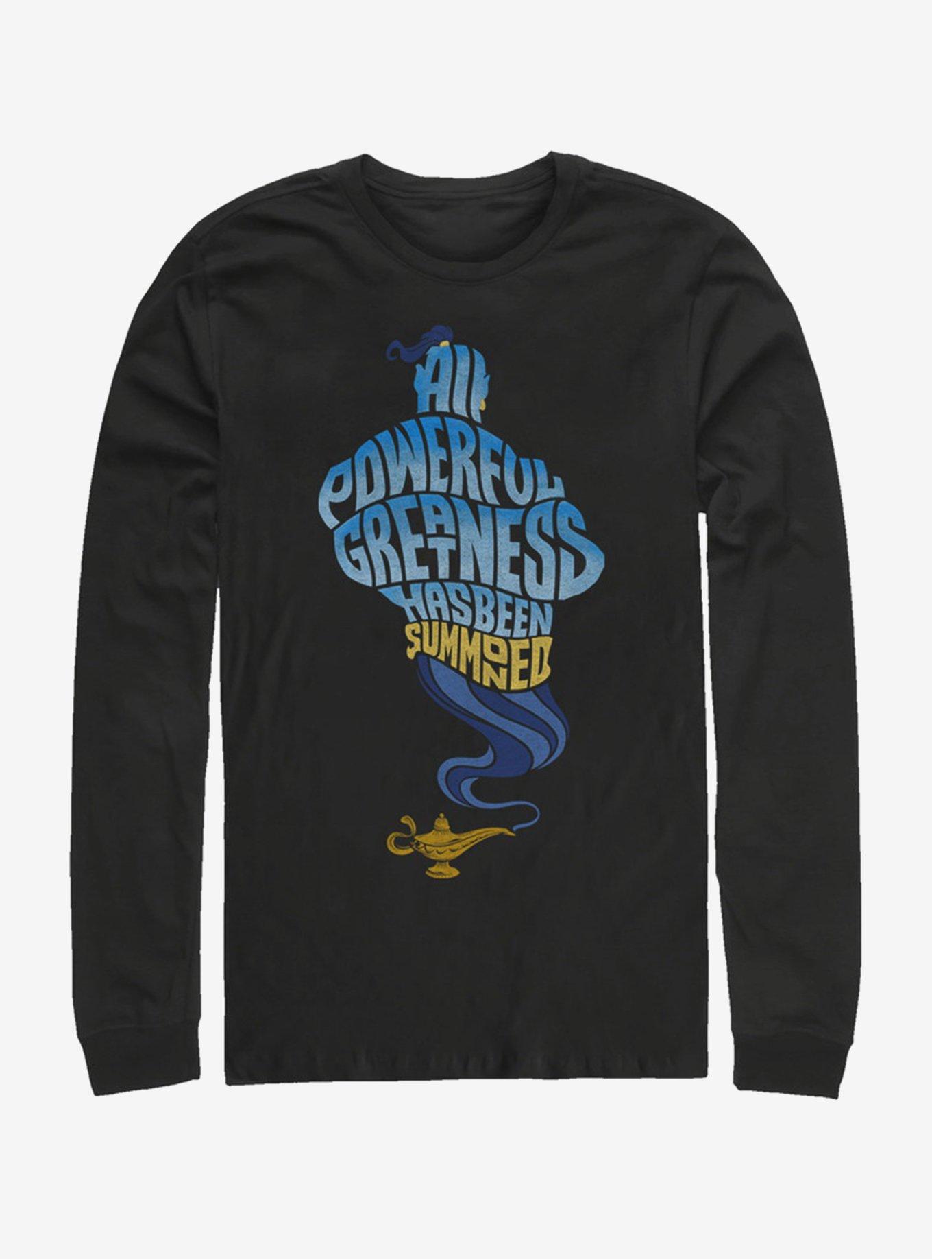 Disney Aladdin 2019 All Powerful Genie Long Sleeve T-Shirt, , hi-res