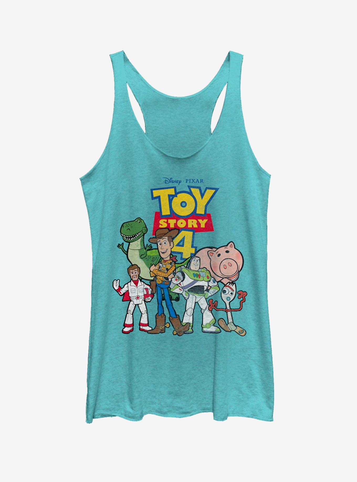 Disney Pixar Toy Story 4 Toy Crew Womens Tank - BLUE | BoxLunch