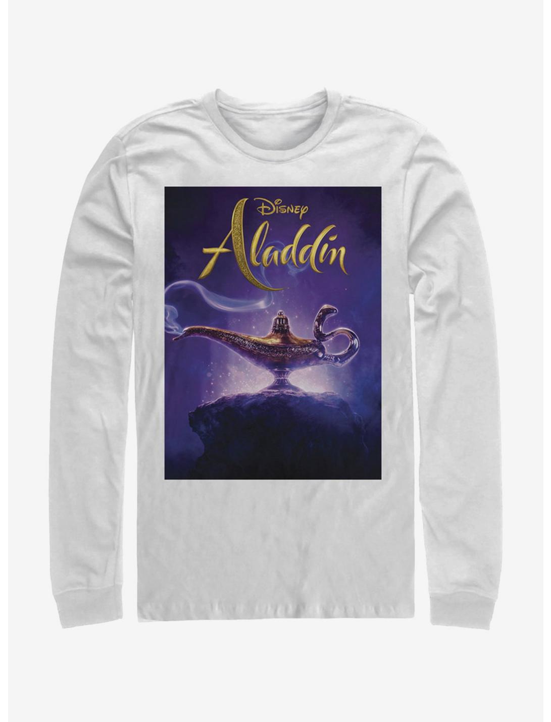 Disney Aladdin 2019 Aladdin Live Action Cover Long Sleeve T-Shirt, WHITE, hi-res