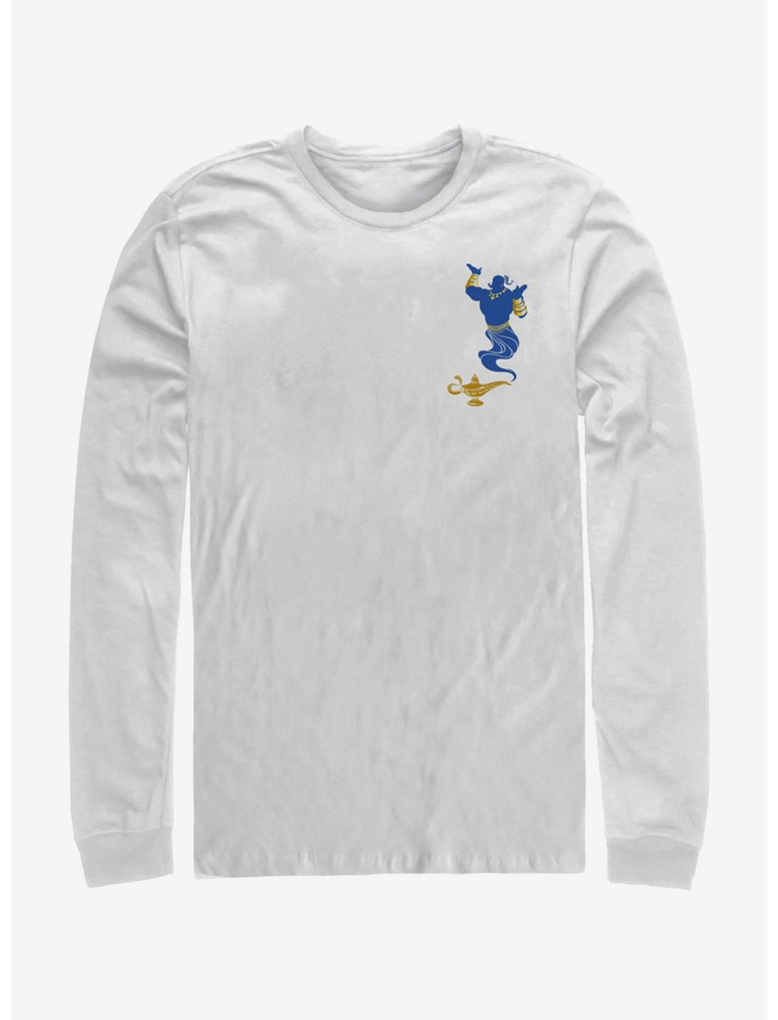 Disney Aladdin 2019 Pocket Lamp Long Sleeve T-Shirt, WHITE, hi-res
