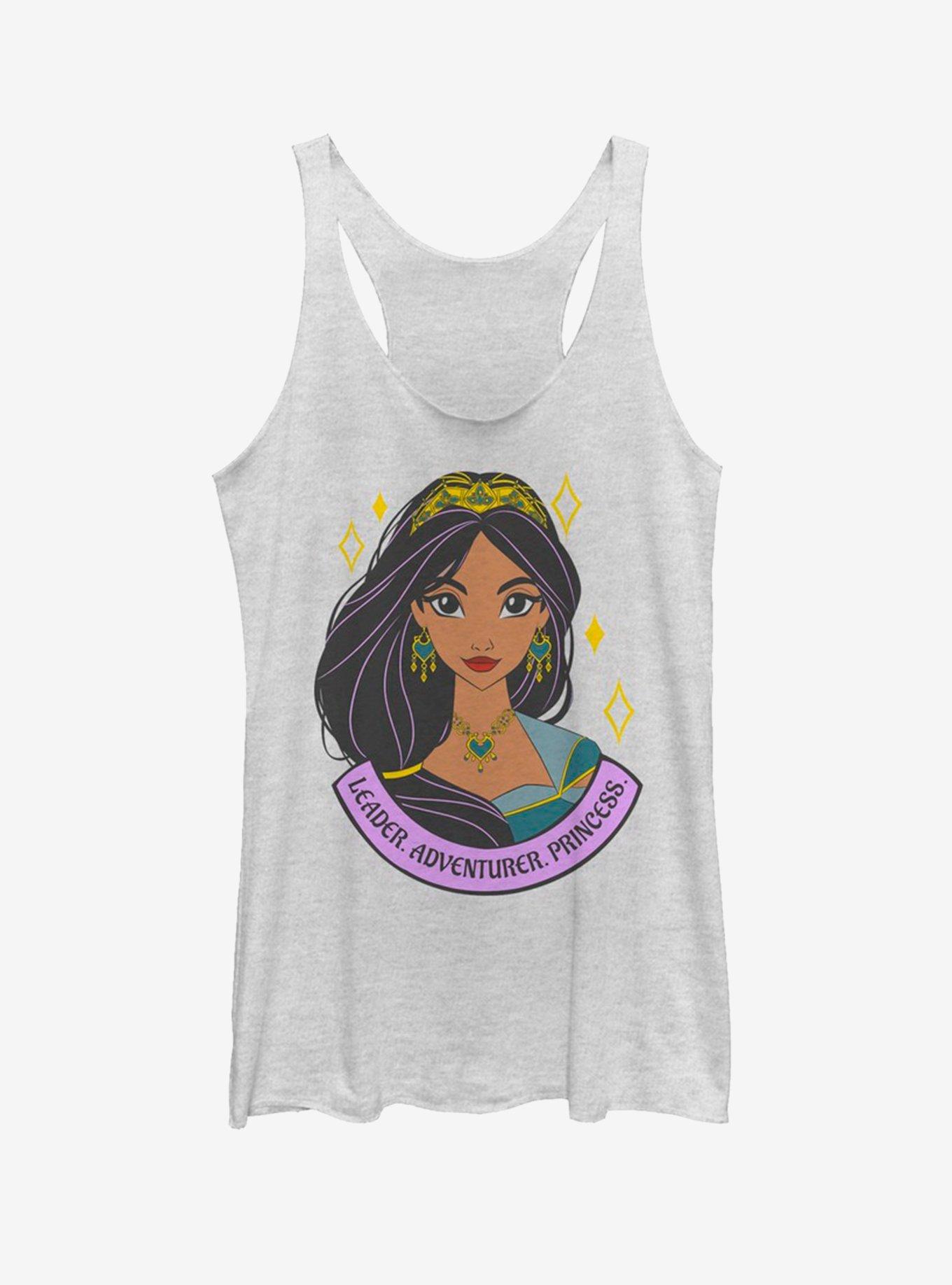 Disney Aladdin 2019 Future is Female Womens Tank, WHITE HTR, hi-res