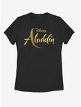 Disney Aladdin 2019 Aladdin Live Action Logo Womens T-Shirt, BLACK, hi-res
