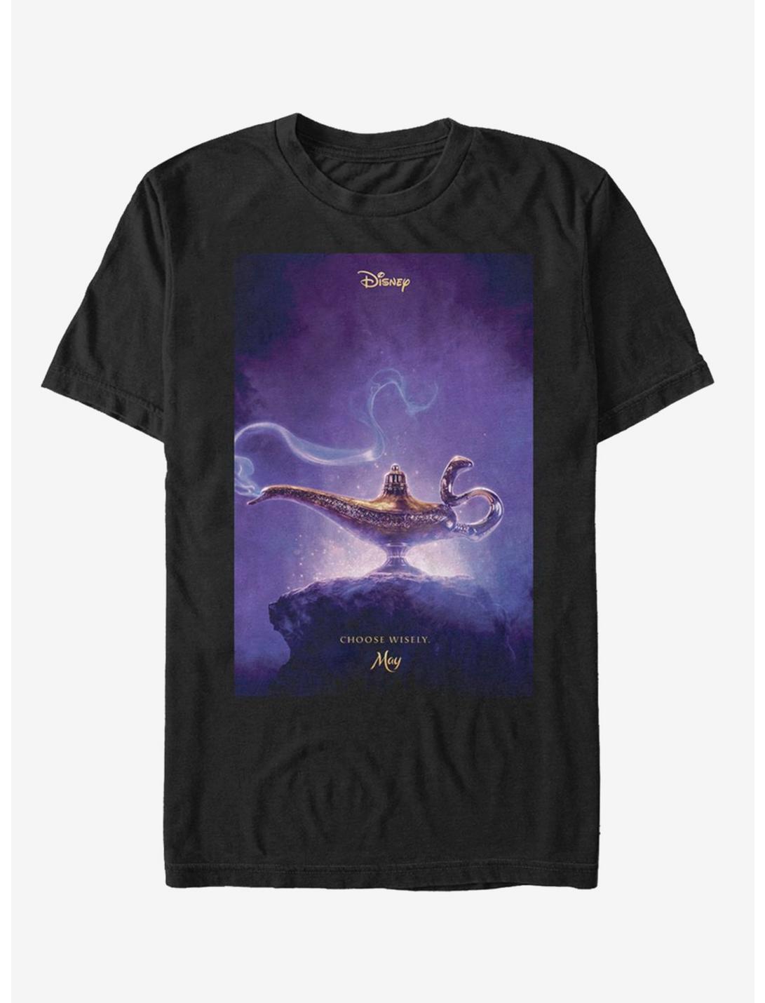 Disney Aladdin 2019 Aladdin Live Action Poster T-Shirt, BLACK, hi-res