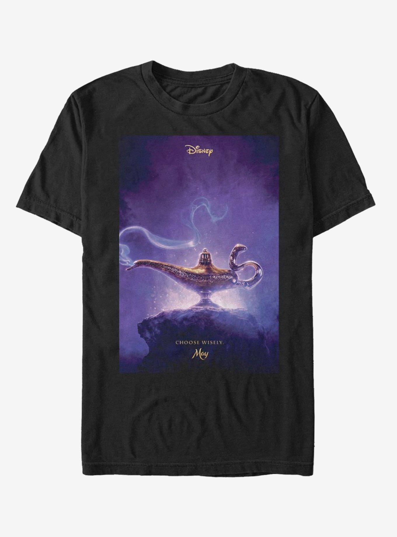 Disney Aladdin 2019 Aladdin Live Action Poster T-Shirt, BLACK, hi-res