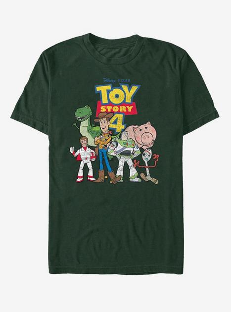 Disney Pixar Toy Story 4 Toy Crew T-Shirt - GREEN | BoxLunch