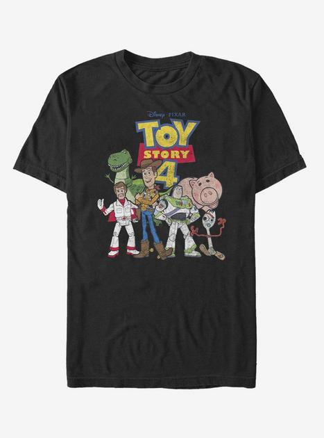 Disney Pixar Toy Story 4 Toy Crew T-Shirt - BLACK | BoxLunch