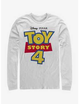 Disney Pixar Toy Story 4 Full Color Logo Long Sleeve T-Shirt, , hi-res