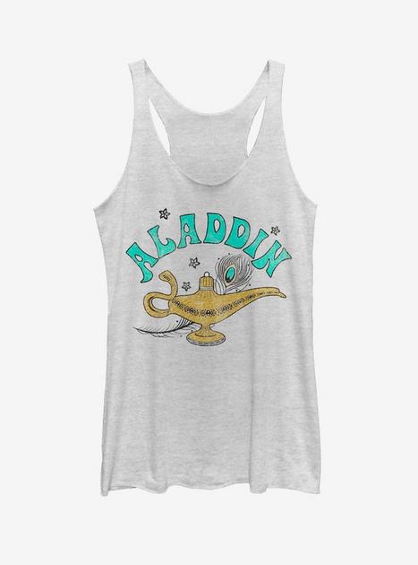 Disney Aladdin 2019 Aladdin Lamp Womens Tank - GREY | BoxLunch