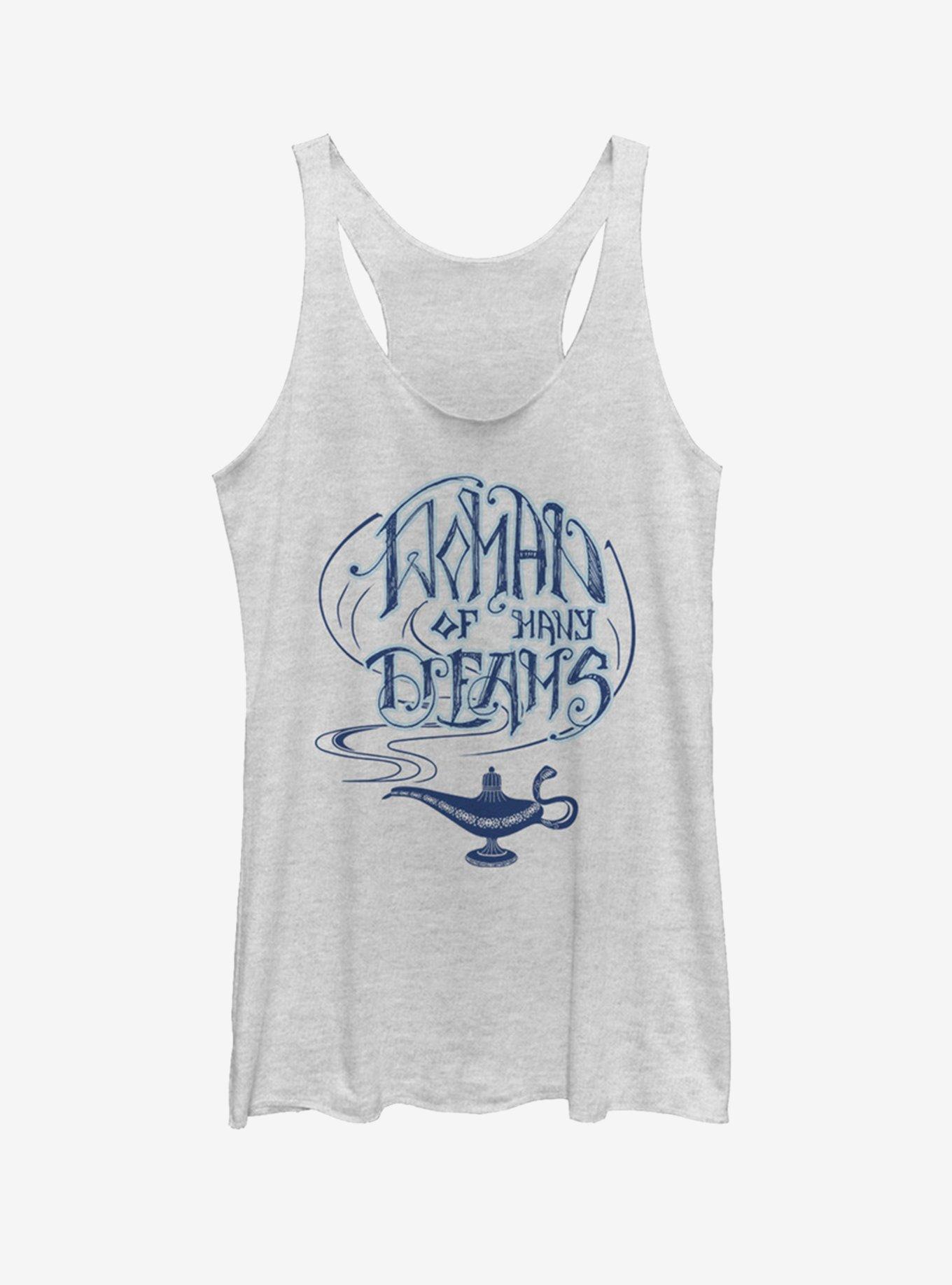 Disney Aladdin 2019 Women Of Many Dreams Womens Tank, WHITE HTR, hi-res