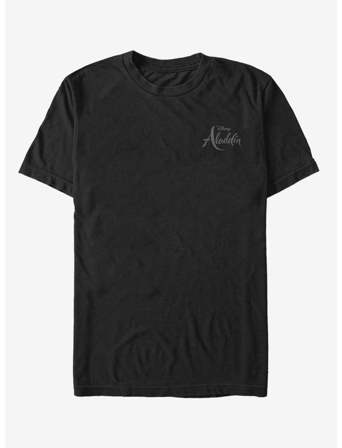 Disney Aladdin 2019 Genie Lamp Pattern T-Shirt, BLACK, hi-res