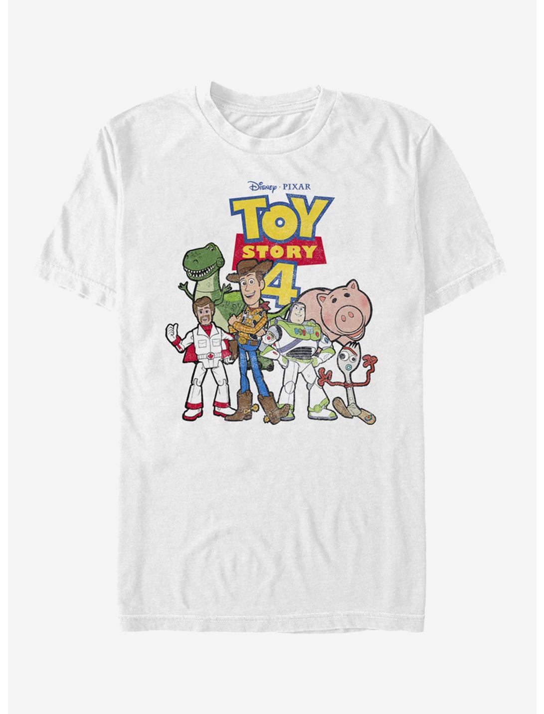 Disney Pixar Toy Story 4 Toy Crew T-Shirt, WHITE, hi-res