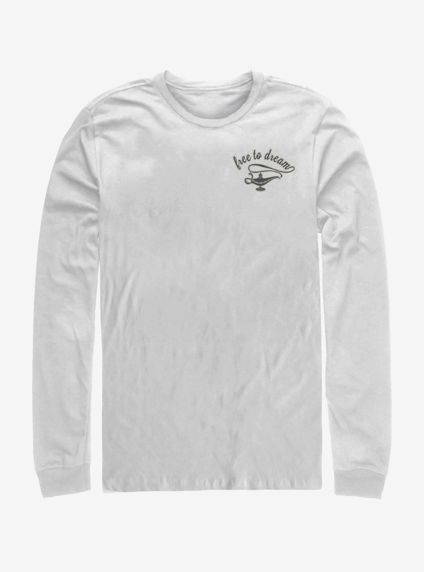 Disney Aladdin 2019 Free To Dream Long Sleeve T-Shirt