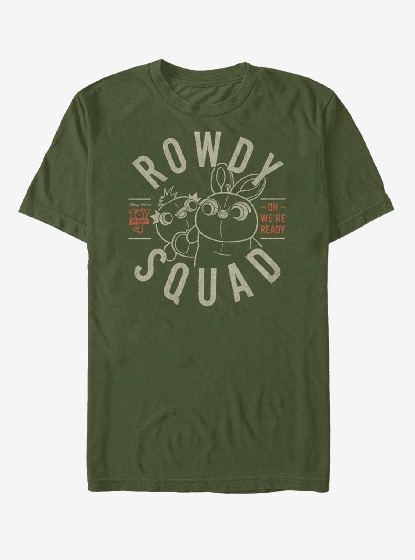 Disney Pixar Toy Story 4 Rowdy Squad T-Shirt, MIL GRN, hi-res