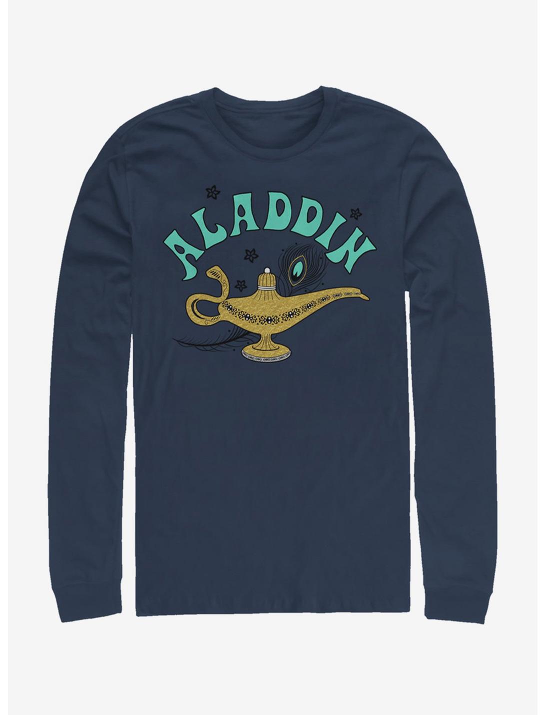 Disney Aladdin 2019 Aladdin Lamp Long Sleeve T-Shirt, NAVY, hi-res