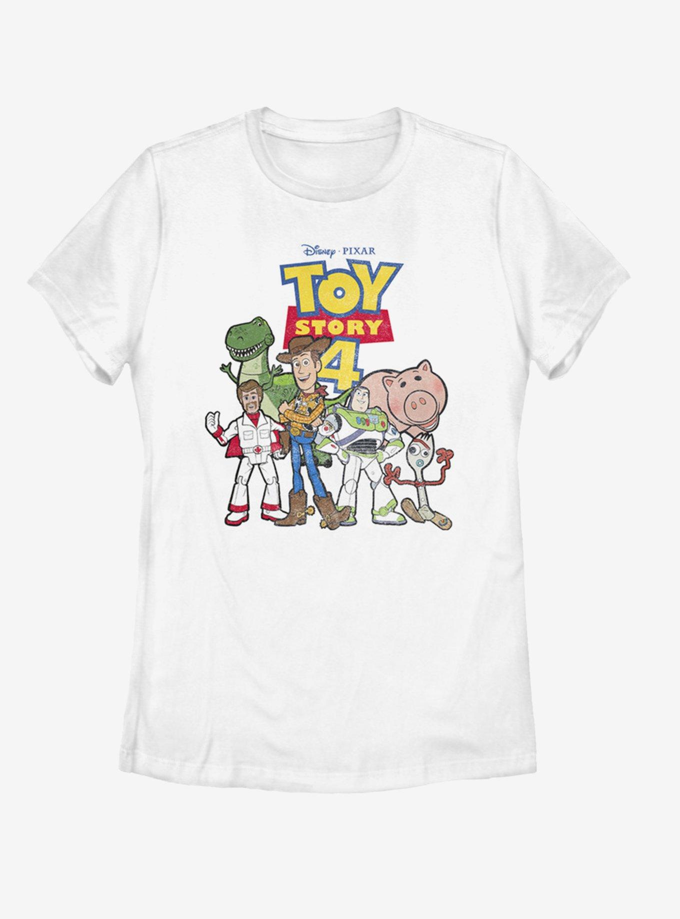 Disney Pixar Toy Story 4 Toy Crew Womens T-Shirt, WHITE, hi-res