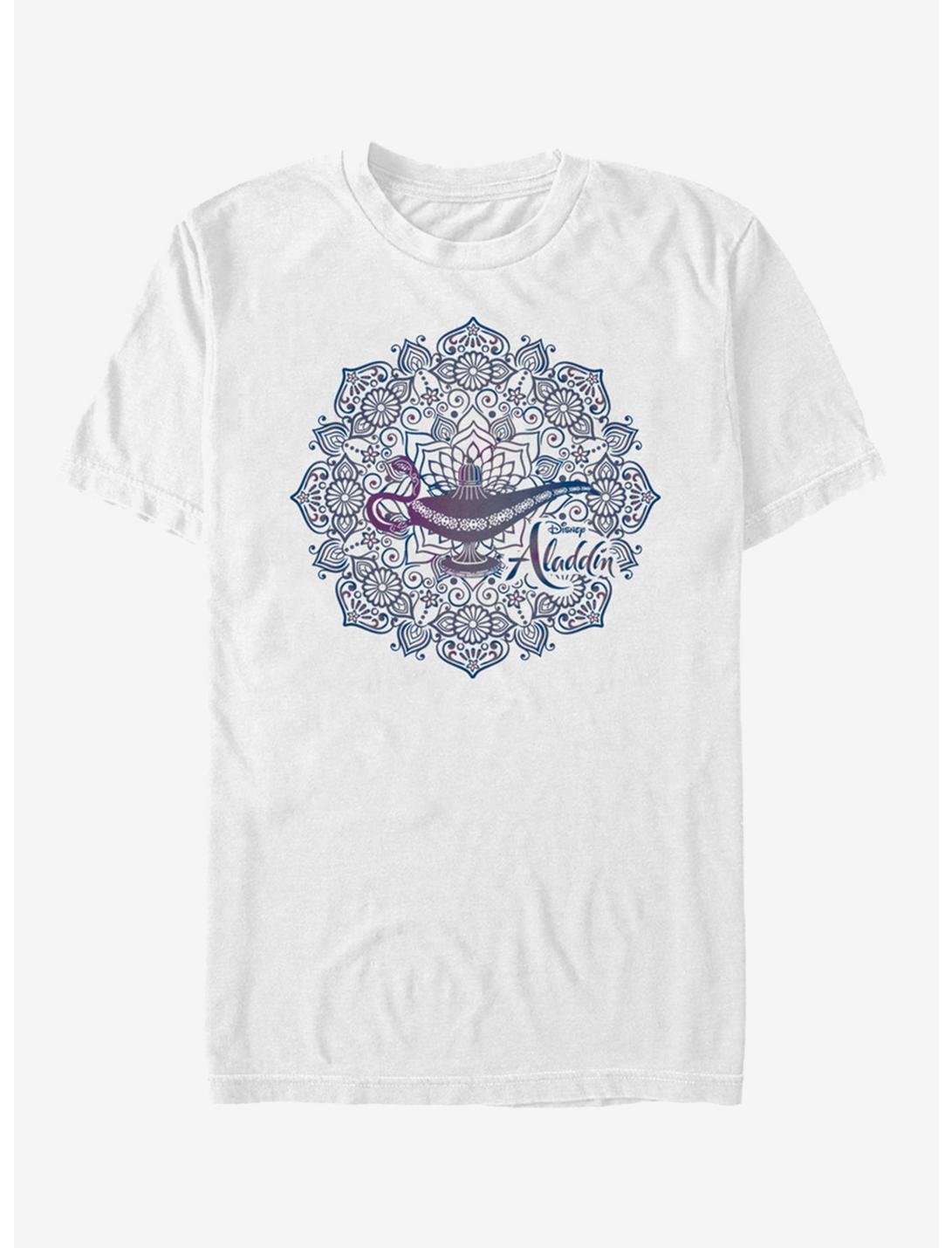 Disney Aladdin 2019 Lamp Mandala T-Shirt, WHITE, hi-res