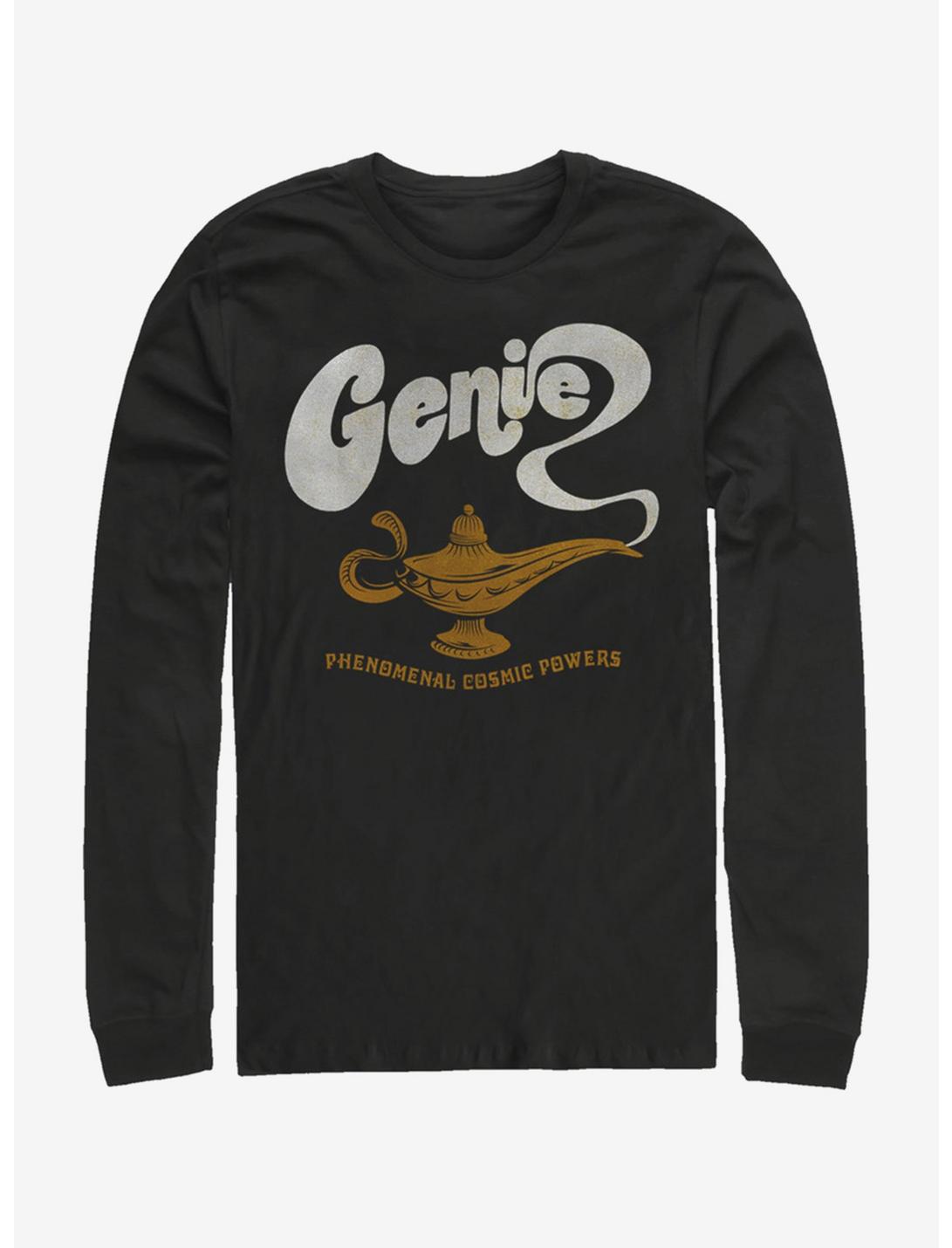 Disney Aladdin 2019 Genie Long Sleeve T-Shirt, BLACK, hi-res