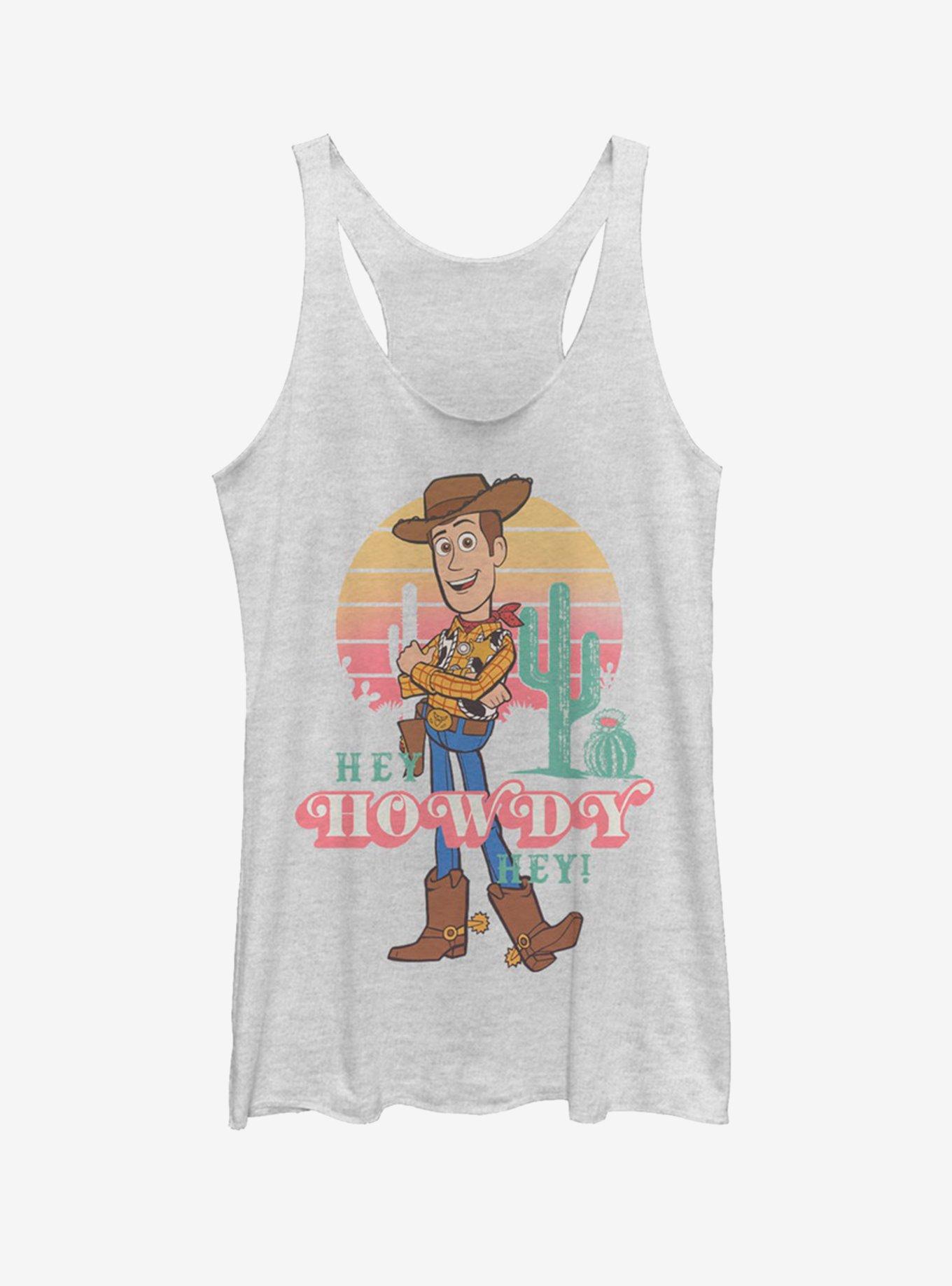 Disney Pixar Toy Story 4 Hey Howdy Womens Tank - GREY | BoxLunch