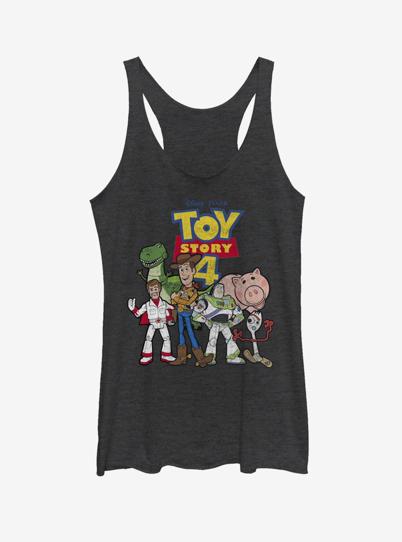 Disney Pixar Toy Story 4 Toy Crew Womens Tank, BLK HTR, hi-res