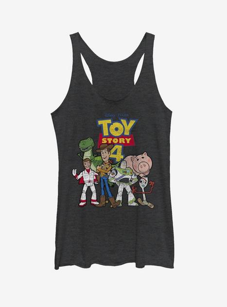 Disney Pixar Toy Story 4 Toy Crew Womens Tank - BLACK | BoxLunch