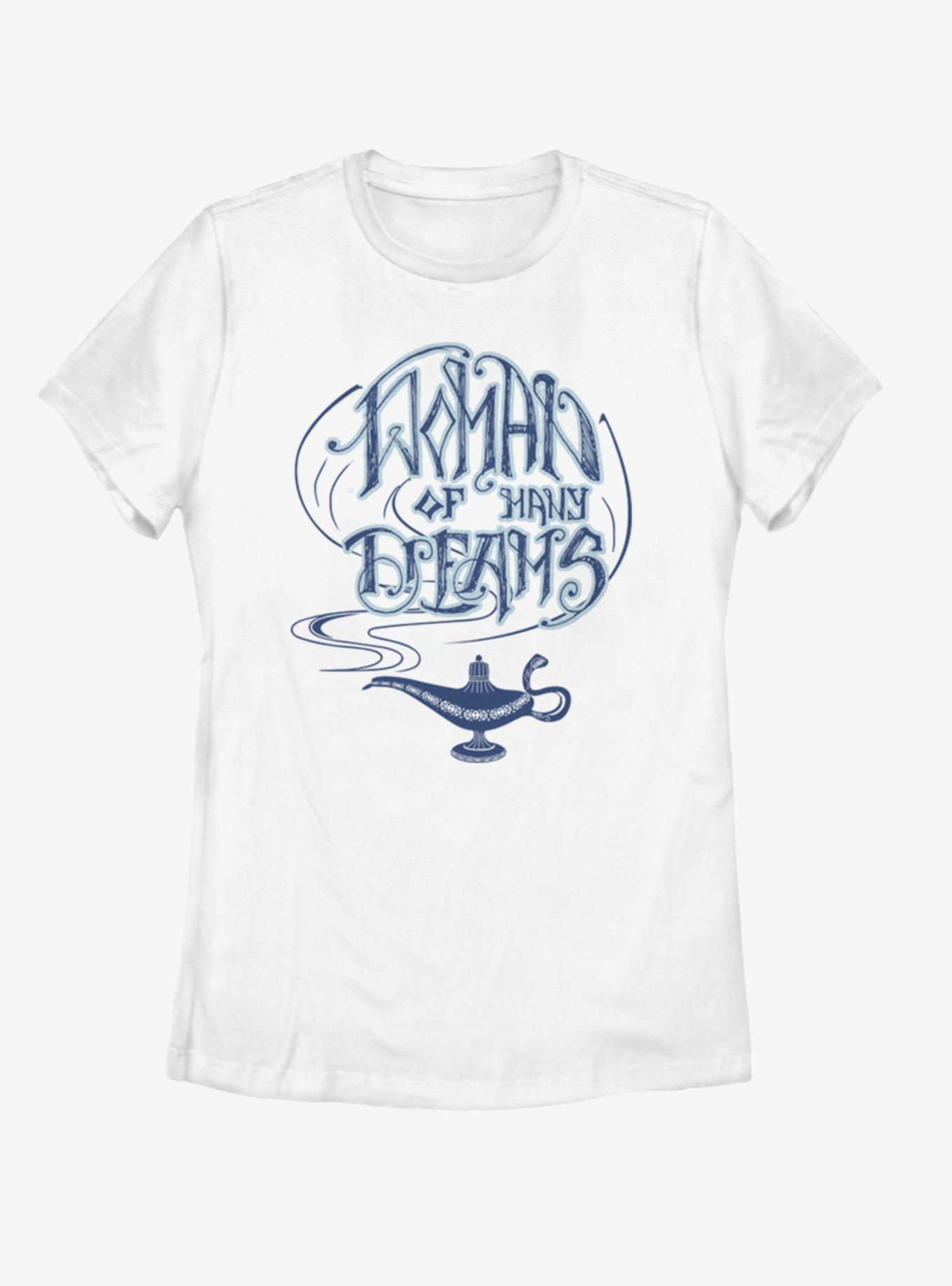 Disney Aladdin 2019 Women Of Many Dreams Womens T-Shirt, WHITE, hi-res