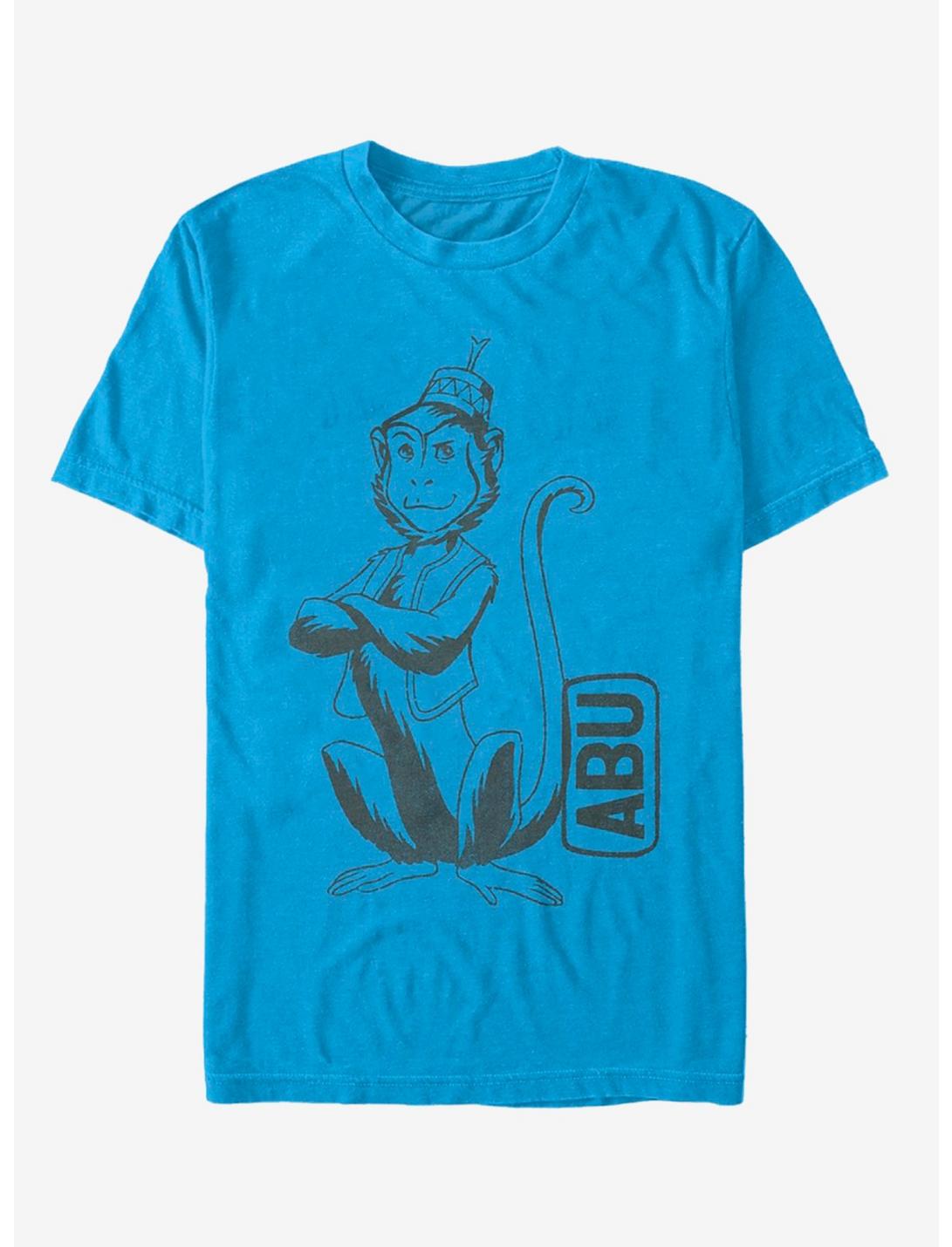 Disney Aladdin 2019 Abu Side Kick Pocket T-Shirt, TURQ, hi-res