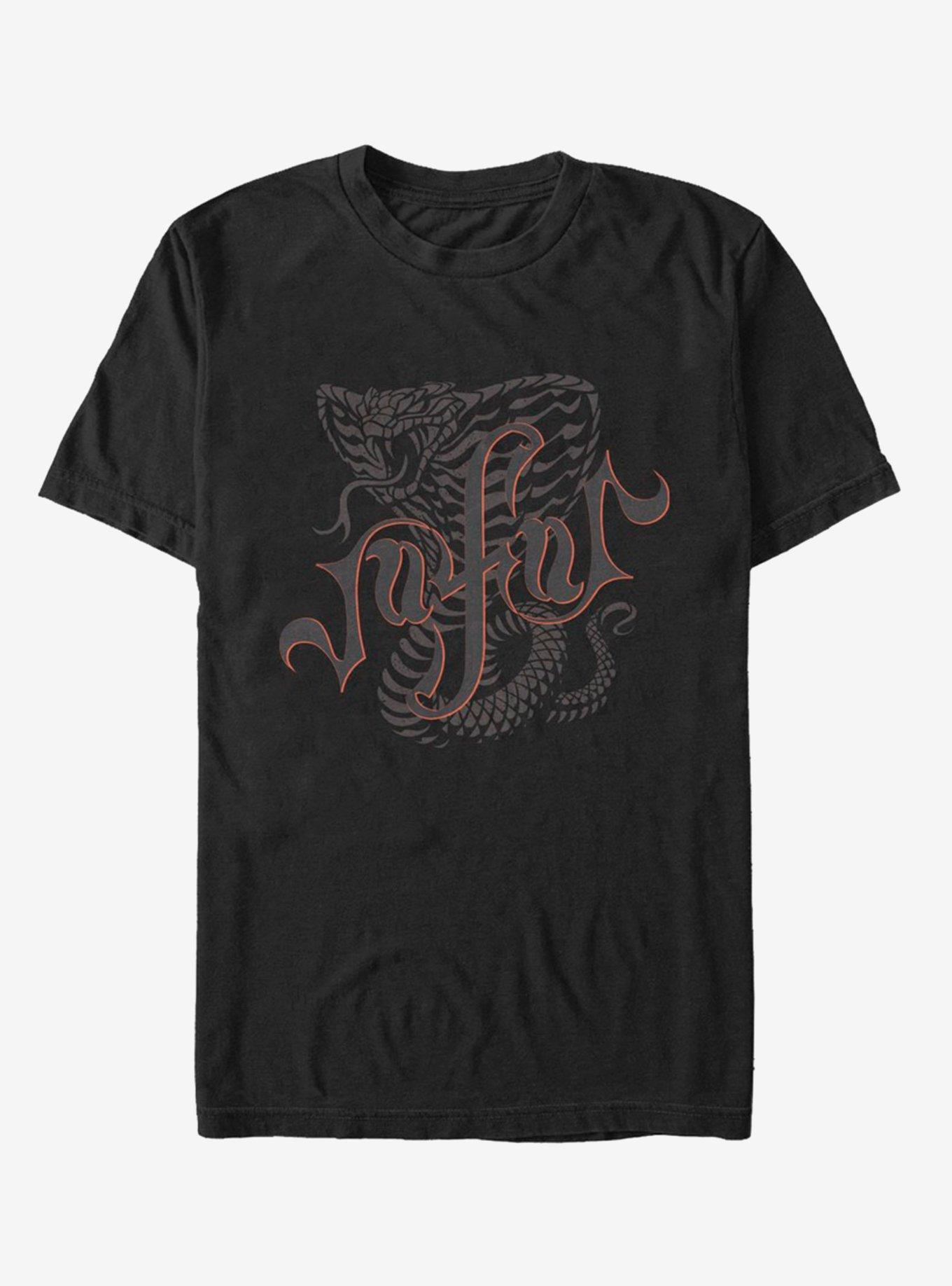 Disney Aladdin 2019 Neon Jafar T-Shirt, BLACK, hi-res
