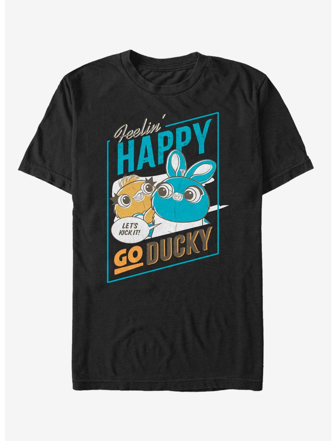 Disney Pixar Toy Story 4 Happy Go Ducky T-Shirt, BLACK, hi-res