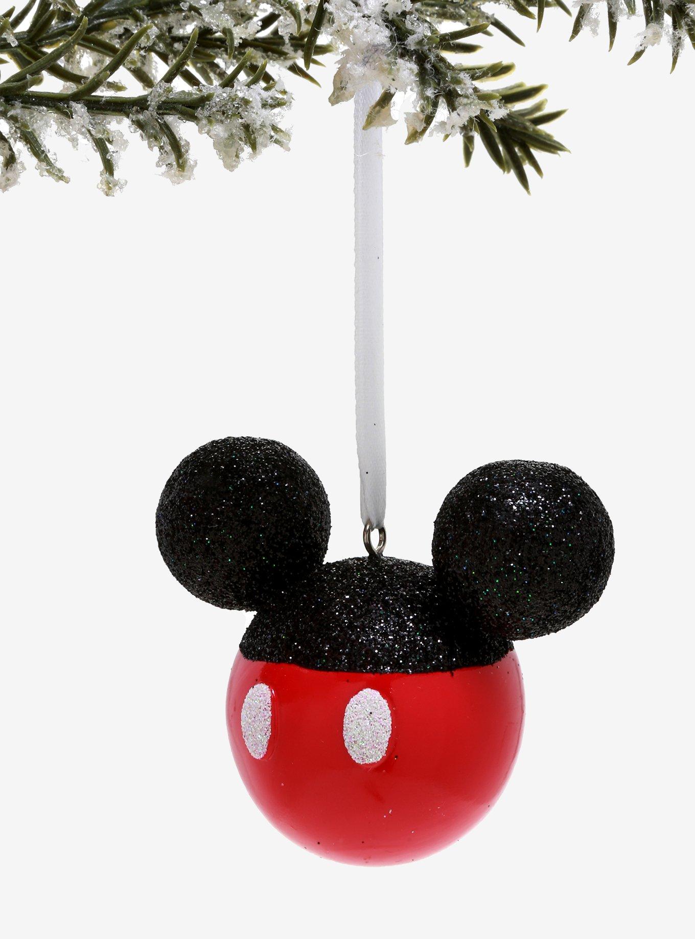 Disney Mickey Mouse Glitter Ornament, , hi-res