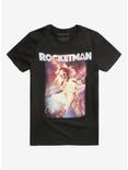 Rocketman Poster T-Shirt, BLACK, hi-res