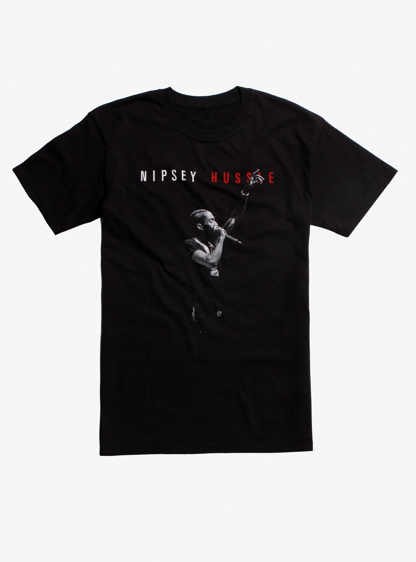 Nipsey Hussle Photo T-Shirt, BLACK, hi-res