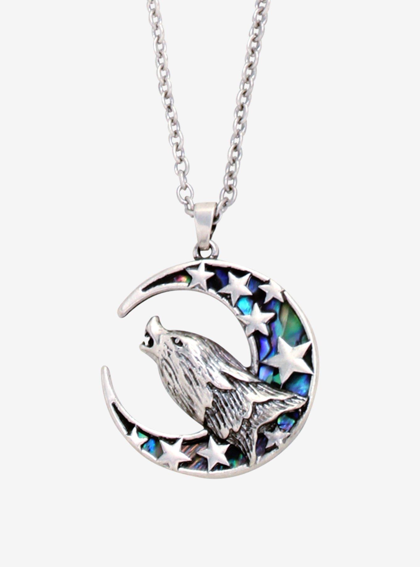 Wolf Moon Stars Necklace, , hi-res