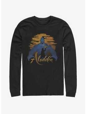 Disney Aladdin 2019 Genie Silhouette Long-Sleeve T-Shirt , , hi-res