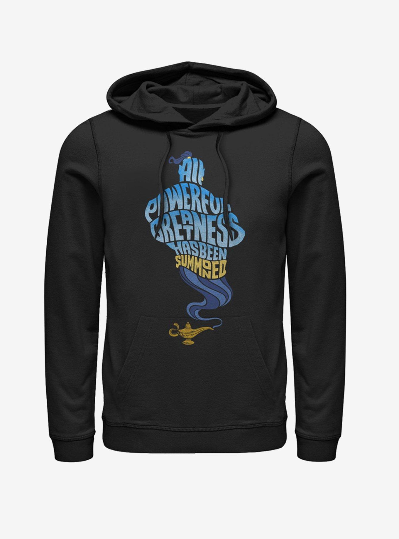 Disney Aladdin 2019 All Powerful Genie Hoodie, BLACK, hi-res