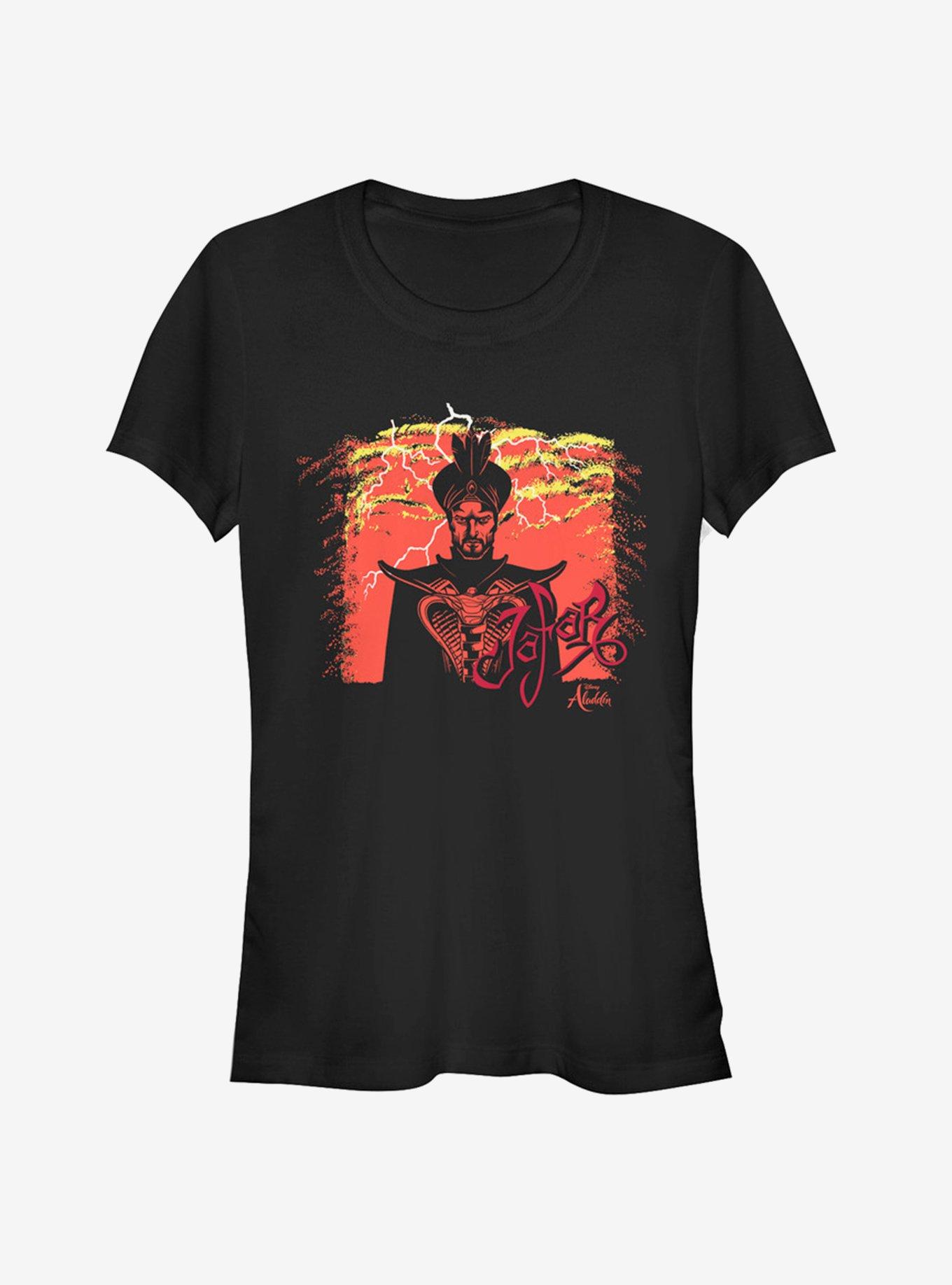 Disney Aladdin 2019 Jafar Girls T-Shirt, BLACK, hi-res