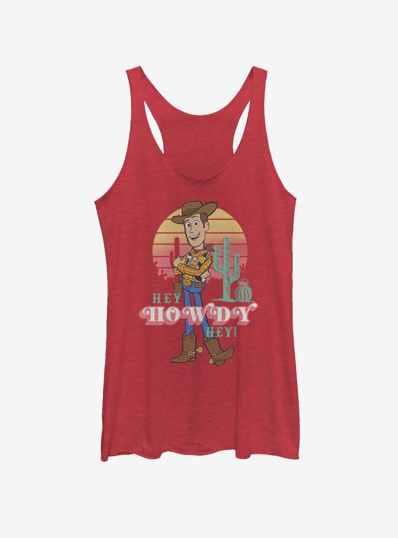 Disney Pixar Toy Story 4 Hey Howdy Girls Tank, RED HTR, hi-res