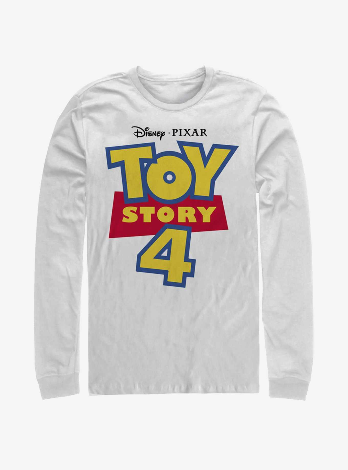 Disney Pixar Toy Story 4 Full Color Logo Long-Sleeve T-Shirt , , hi-res