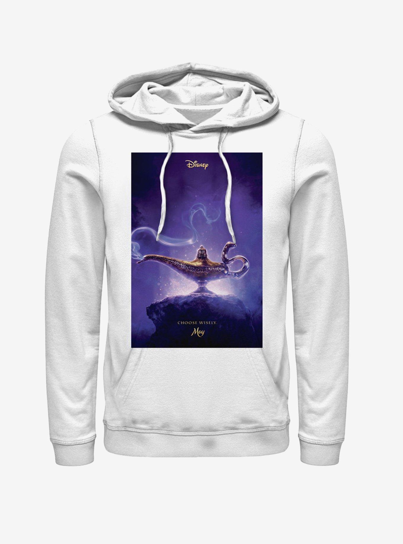 Disney Aladdin 2019 Aladdin Live Action Poster Hoodie, WHITE, hi-res