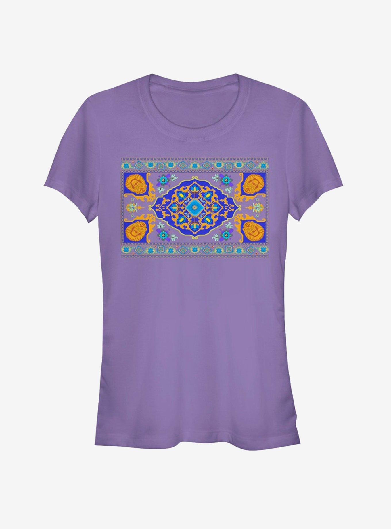 Disney Aladdin 2019 Magic Carpet Panel Print Girls T-Shirt, PURPLE, hi-res