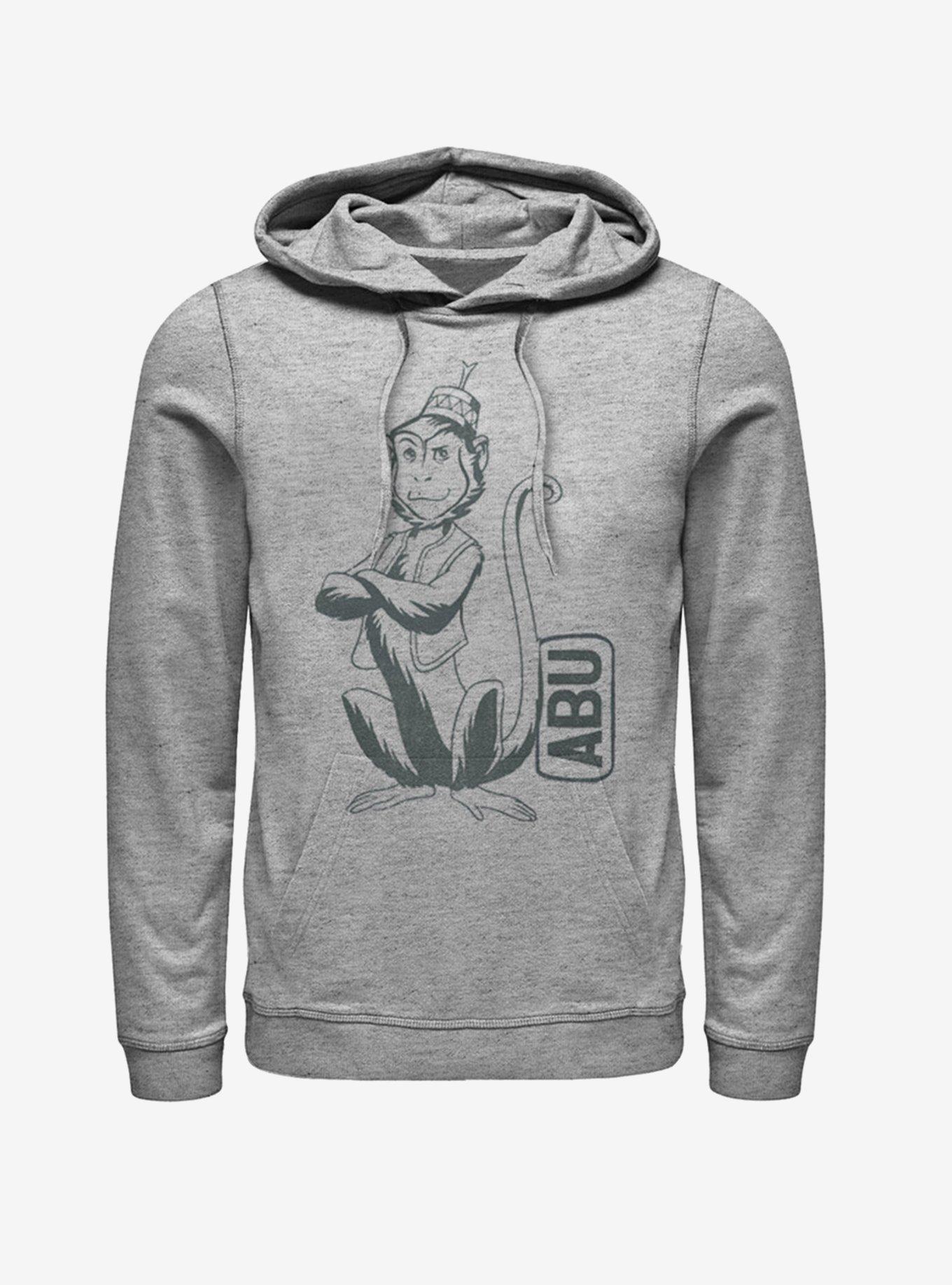 Disney Aladdin 2019 Abu Side Kick Pocket Hoodie, , hi-res