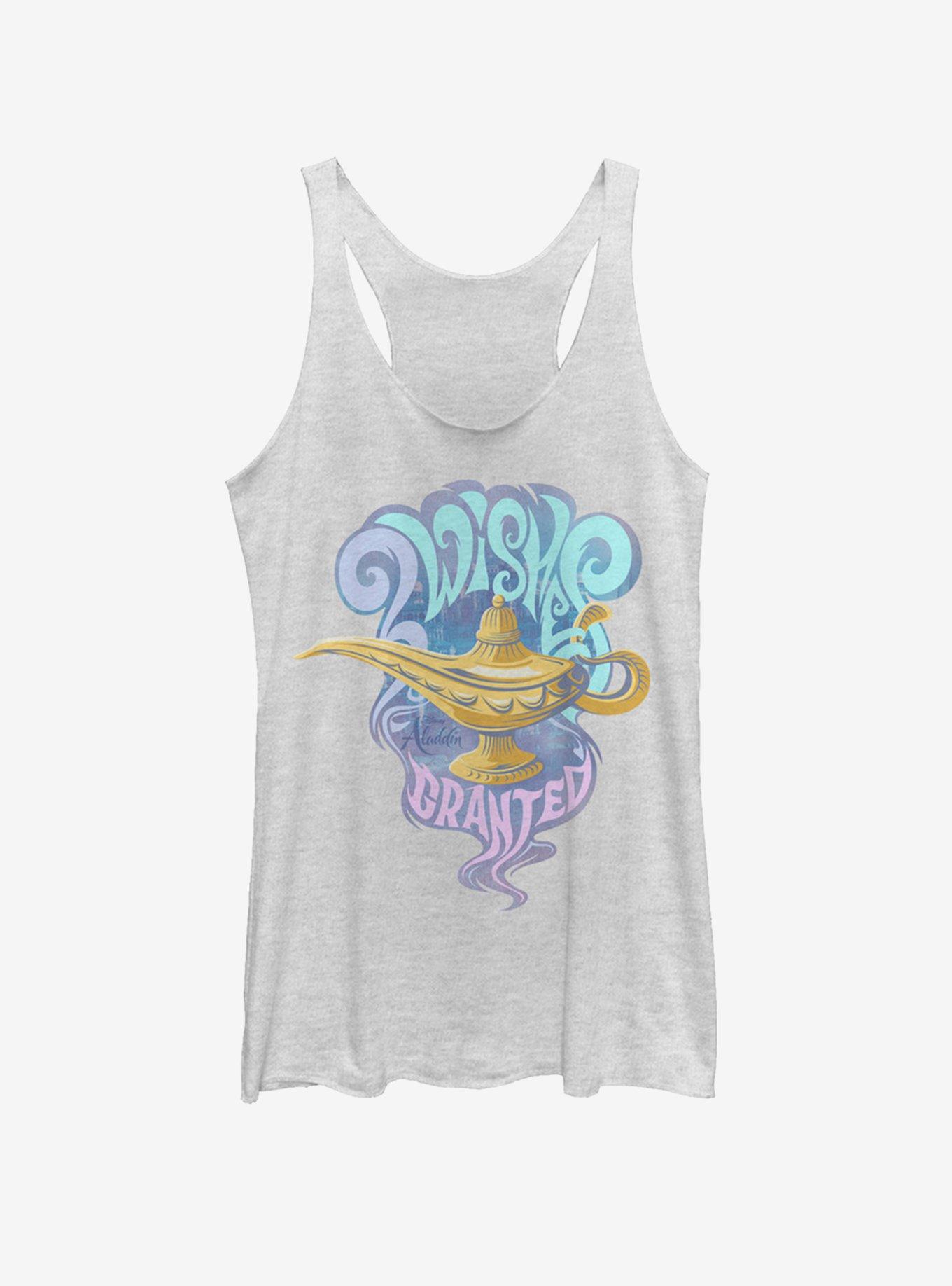 Disney Aladdin 2019 Wishes Granted Girls Tank, WHITE HTR, hi-res