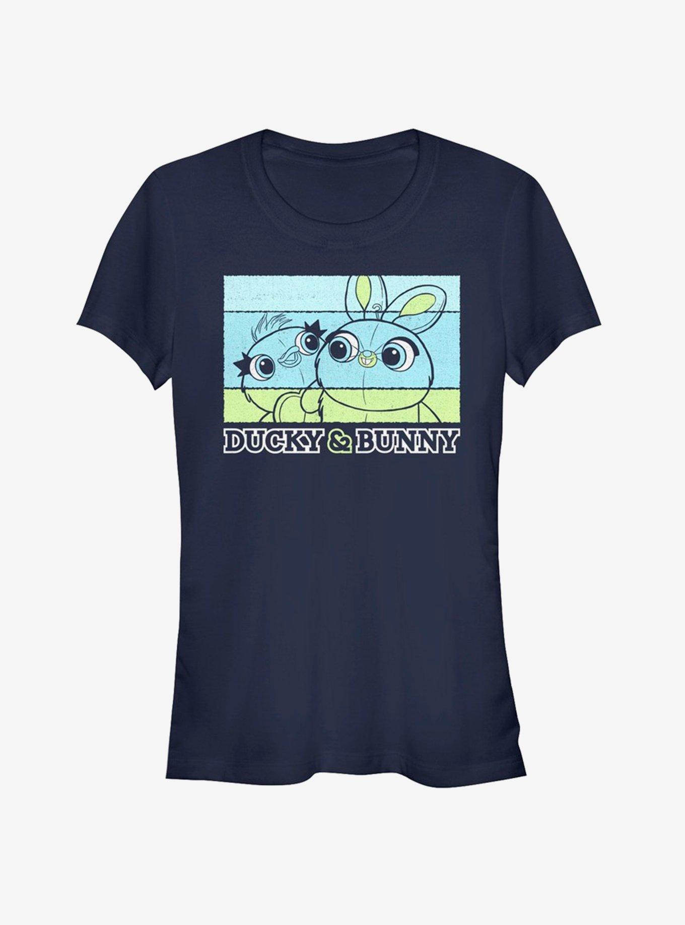 Disney Pixar Toy Story 4 Duckie And Bunny Girls T-Shirt, NAVY, hi-res